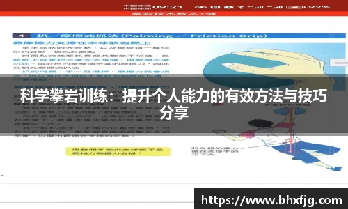 科学攀岩训练：提升个人能力的有效方法与技巧分享